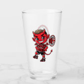 Bicchiere Milan calcio Glas (Vorderseite)