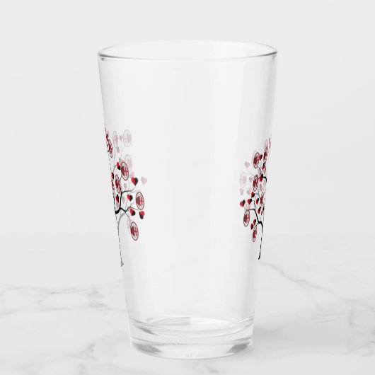 Bicchiere Milan calcio Glas (Rechts)