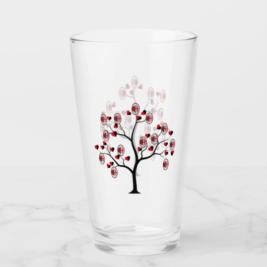 Bicchiere Milan calcio Glas (Vorderseite)