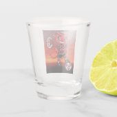 Bicchiere Milan calcio Schnapsglas (Rückseite)