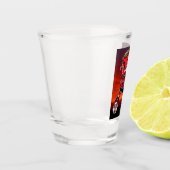 Bicchiere Milan calcio Schnapsglas (Links)