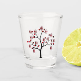 Bicchiere Milan calcio Schnapsglas