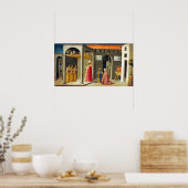 Bicci di Lorenzo Saint Nicholas Wiederbeleben Poster (Küche)