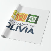 bicentenario Bolivia Geschenkpapier (Ungerollt)