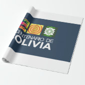 Bicentenario Bolivien Geschenkpapier (Ungerollt)