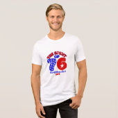 BICENTENNIAL 76 - RETRO Tri-Blend SHIRT (Vorderseite voll)