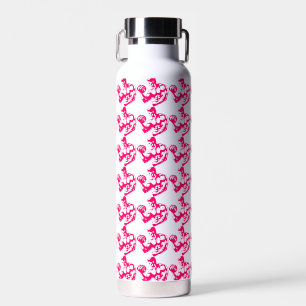 Bicep Curl Minimalist Gym - Purple Fitness Design Trinkflasche