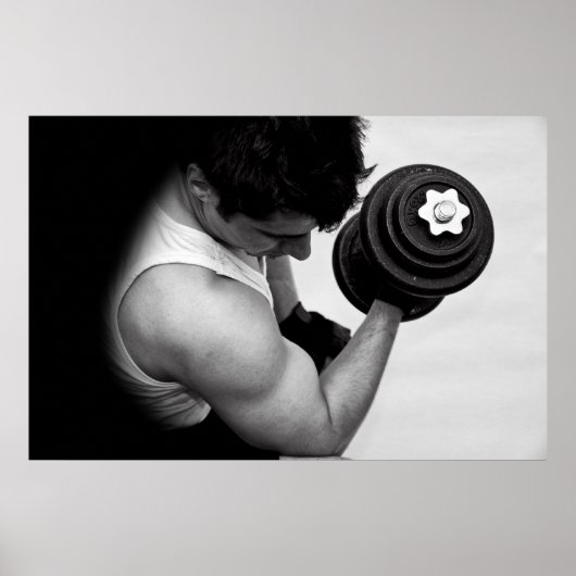 BICEP CURL POSTER (Vorne)