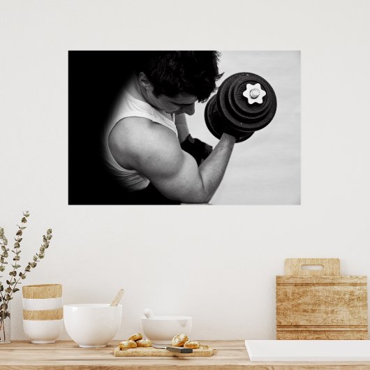 BICEP CURL POSTER (Küche)