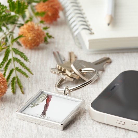 Biceps brachii schlüsselanhänger (Seite)