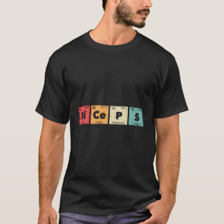 Biceps Periodic Table Elements Bodybuilding T-Shirt