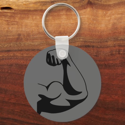 Biceps Schlüsselanhänger (Vorderseite)