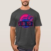 Biceratops Dinosaur LGBT Pride T-Shirt (Vorderseite)