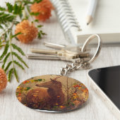 Biche Ô ma Biche (Francois Ville) Schlüsselanhänger (Seite)