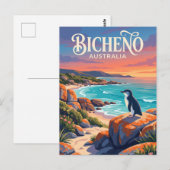 Bicheno Australien Postkarte (Vorne/Hinten)
