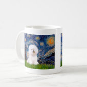 Bichon 1 - Starry Night Kaffeetasse (Vorderseite Links)