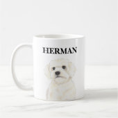 Bichon, Bolognese, Coton, Havanese, Maltesisch Kaffeetasse (Links)