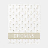 Bichon Bolognese Havanese Maltese Coton Havapoo Fleecedecke (Vorderseite)