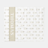 Bichon Bolognese Havanese Maltese Coton Havapoo Fleecedecke (Vorderseite (Horizontal))