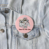 Bichon Brustkrebs-Knopf Button (Beispiel)