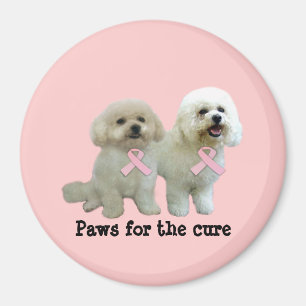 Bichon Brustkrebs Magnet