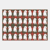 Bichon Fire Wrapping Paper Sheets Geschenkpapier Set (Vorderseite 3)