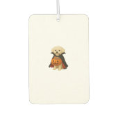 Bichon Fris� Halloween Vampire Pup with Pumpkin Ba Autolufterfrischer (Vorderseite)