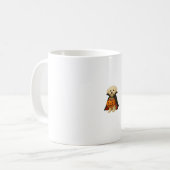 Bichon Fris� Halloween Vampire Pup with Pumpkin Ba Kaffeetasse (Vorderseite Links)
