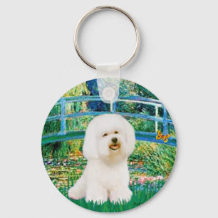 Bichon Frise 1 - Bridge Schlüsselanhänger