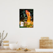 Bichon Frise 1 - MidEve Poster (Küche)