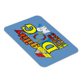 Bichon Frise Agility Magnet (Rechte Seite)