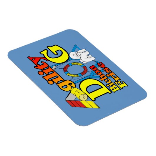 Bichon Frise Agility Magnet (Rechte Seite)