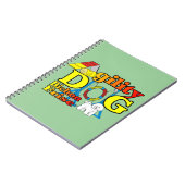 Bichon Frise Agility Notizblock (Linke Seite)