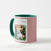 Bichon Frise Art Geschenke Tasse (Vorderseite Links)