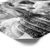 Bichon Frise auf Sofa Fotodruck (Ecke)