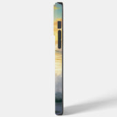 Bichon Frise Beach Surfmalerei Case-Mate iPhone Hülle (Rückseite / Links)