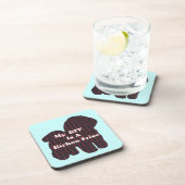 Bichon Frise BESTE FREUNDIN Getränkeuntersetzer (Rechte Seite)