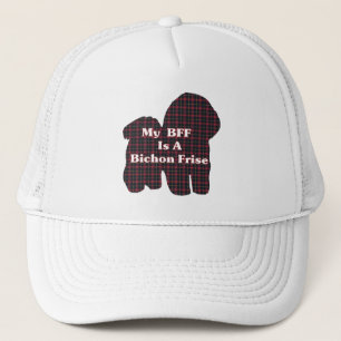 Bichon Frise BESTE FREUNDIN Hat Truckerkappe