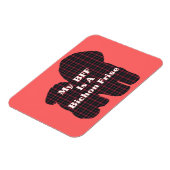 Bichon Frise BESTE FREUNDIN Magnet (Linke Seite)