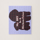 Bichon Frise BESTE FREUNDIN Puzzle (Vertikal)