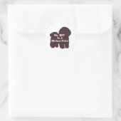 Bichon Frise BESTE FREUNDIN Sticker (Tasche)