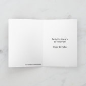 Bichon Frise Birthday Card by Focus for a Cause Karte (Innenseite)