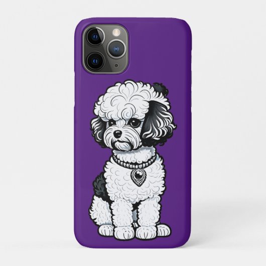 Bichon Frise Case-Mate iPhone Hülle (Rückseite)