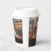 Bichon Frise Christmas Cruise: Pawsome Holiday Pappbecher (Rechts)