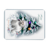 Bichon Frise Christmas Geschenke Magnet (Horizontal)
