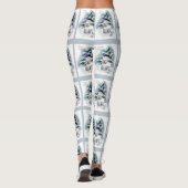 Bichon Frise Christmas Leggings (Rückseite)