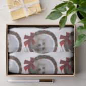 Bichon Frise Christmas Seidenpapier (Geschenk)
