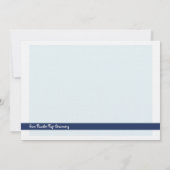 Bichon Frise danken Ihnen zu kardieren Dankeskarte (Rückseite)