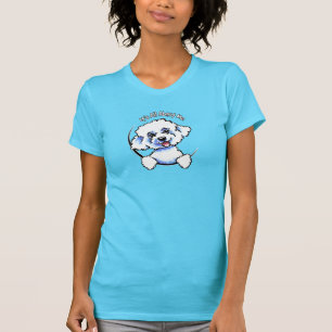 Bichon Frise, der ganz ungefähr ich sein ist T-Shirt