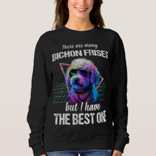 Bichon Frise Dog Bichon Flies Sweatshirt